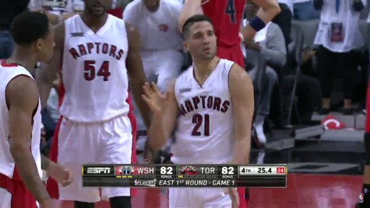 Greivis Vasquez knocks down clutch 3-pointer to force OT