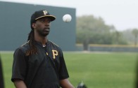 Inside a Pittsburgh Pirates huddle with Andrew McCutchen