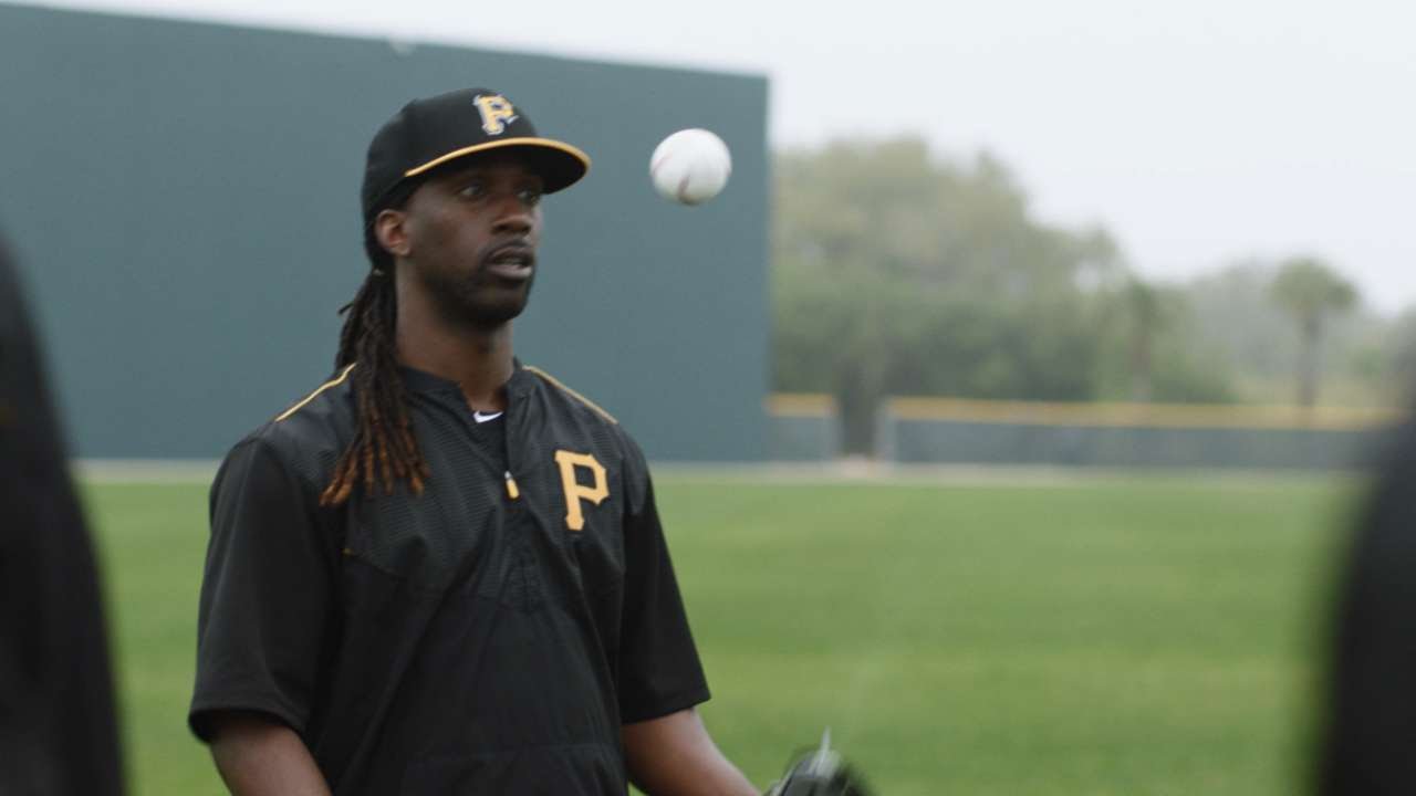 Inside a Pittsburgh Pirates huddle with Andrew McCutchen