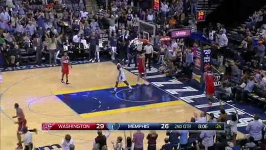 Jeff Green with a viscous posterzing throwdown