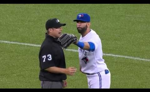 Jose Bautista & Adam Jones exchange heated words