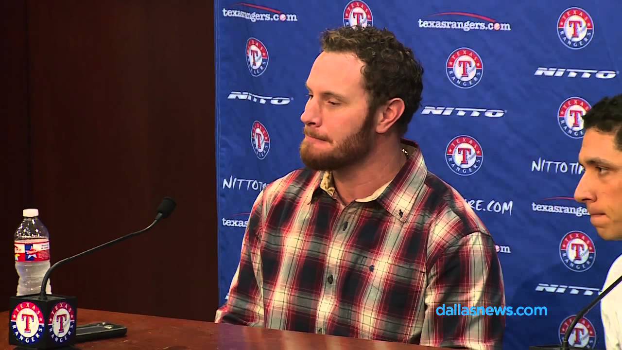 Josh Hamilton speaks on his return to the Texas Rangers