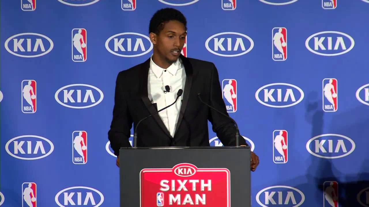 Lou Williams speaks on receiving the 6th Man of the Year reward