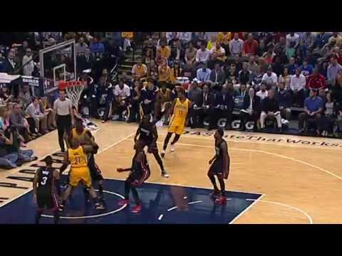 Paul George returns to action, hits his first shot