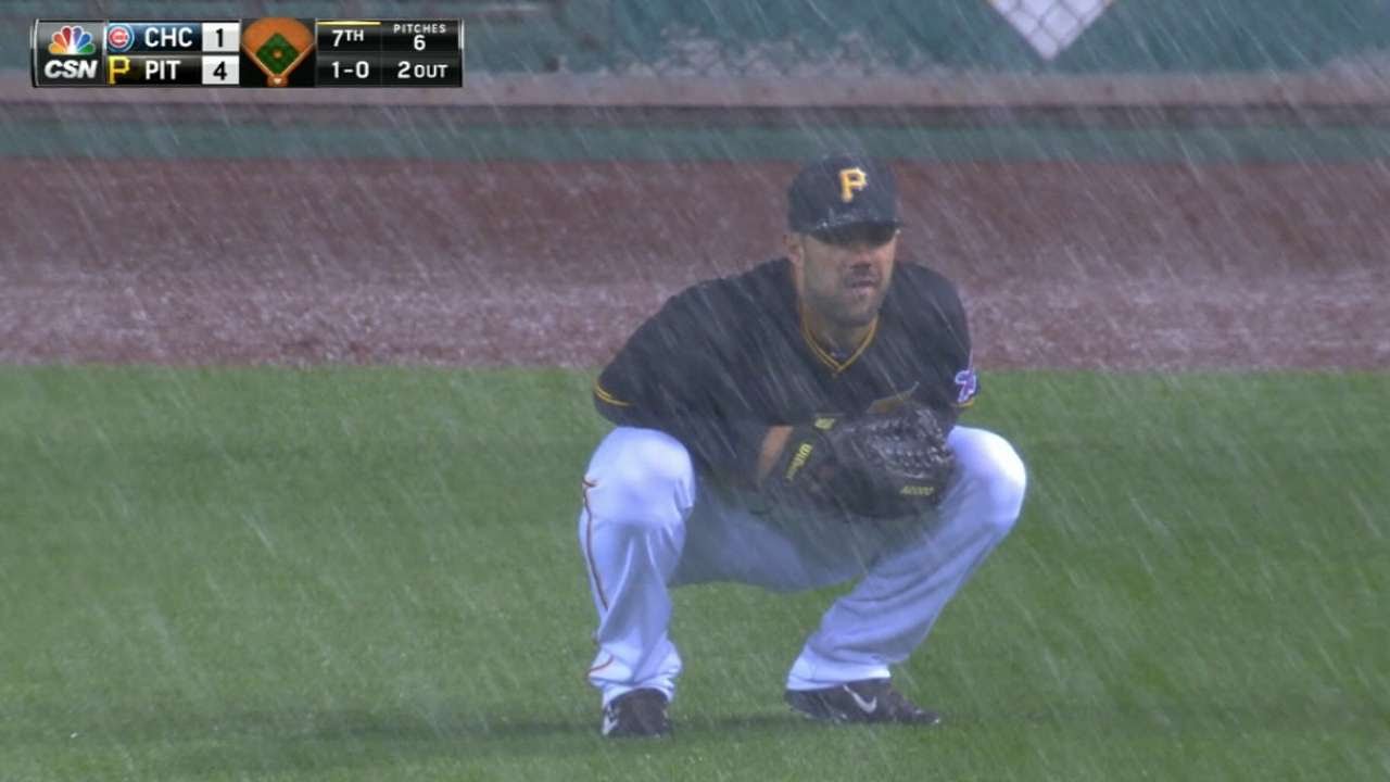 Snow can't stop baseball in Pittsburgh & Detroit