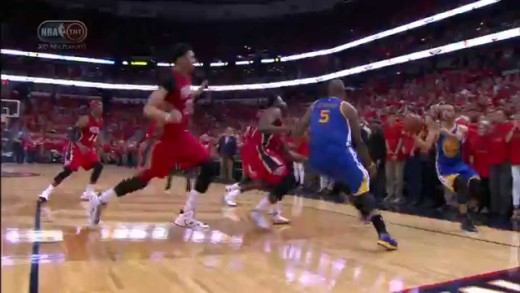 Steph Curry hits unbelievable 3-pointer to force OT