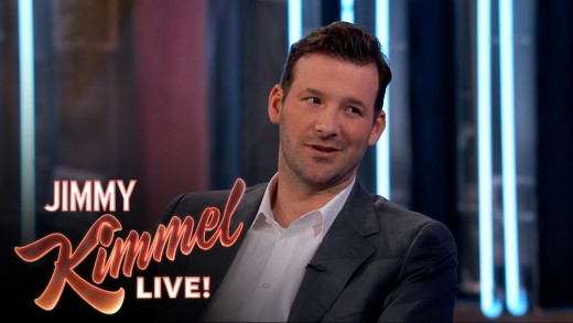 Tony Romo with Jimmy Kimmel on the future of the Cowboys