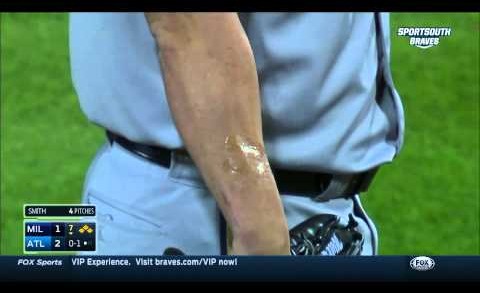 Brewers pitcher Will Smith ejected for foreign substance on his arm