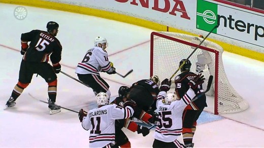 Chicago Blackhawks forward Marcus Krüger scores Triple OT winner