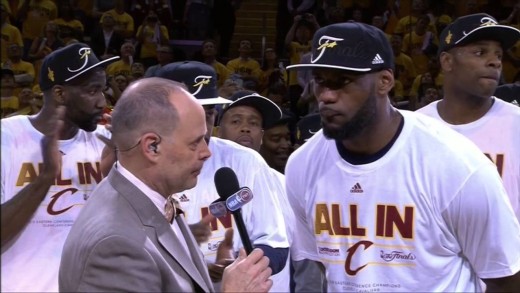 Coach Blatt & LeBron James Mic’d Up on advancing to the finals