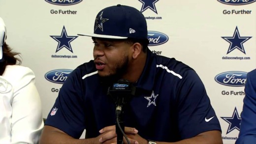 Dallas Cowboys press conference introducing La’El Collins