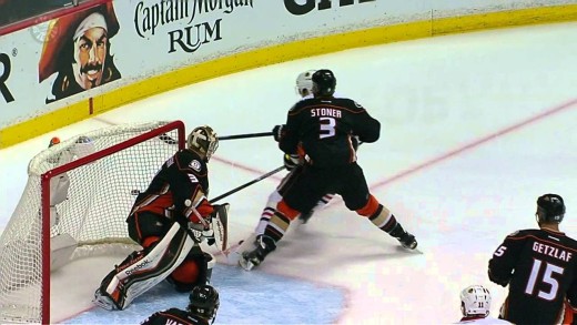 Ducks defenceman Clayton Stoner goes on rampage of hits