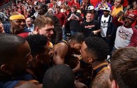 LeBron James buries the buzzer beater to win Game 4