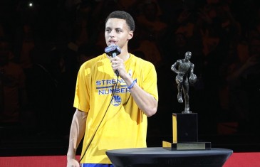 Stephen Curry MVP Award Presentation