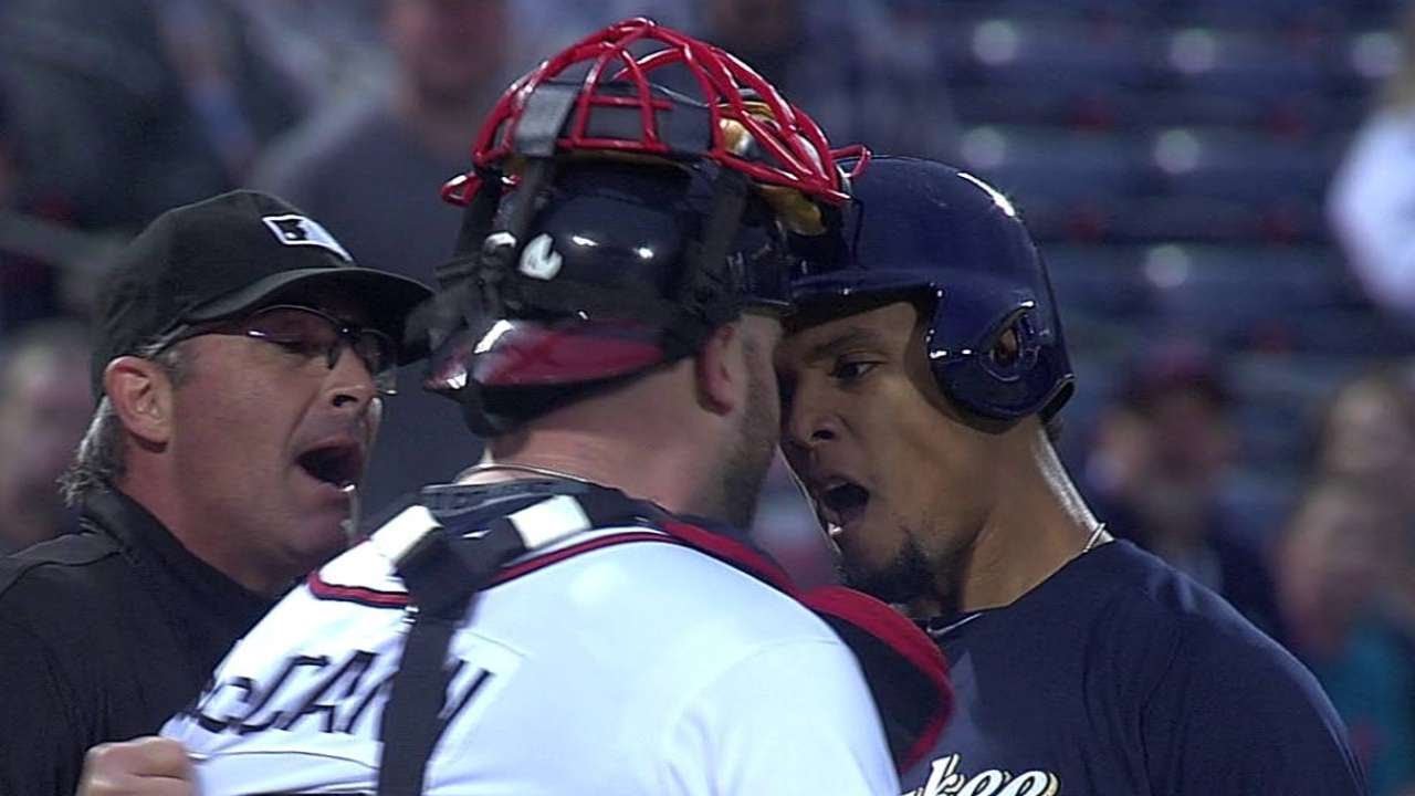 Throwback Thursday: Benches clear after Carlos Gomez's homer