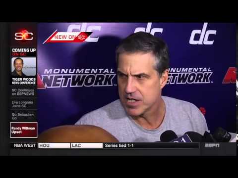 Wizards head coach Randy Wittman goes in on the media