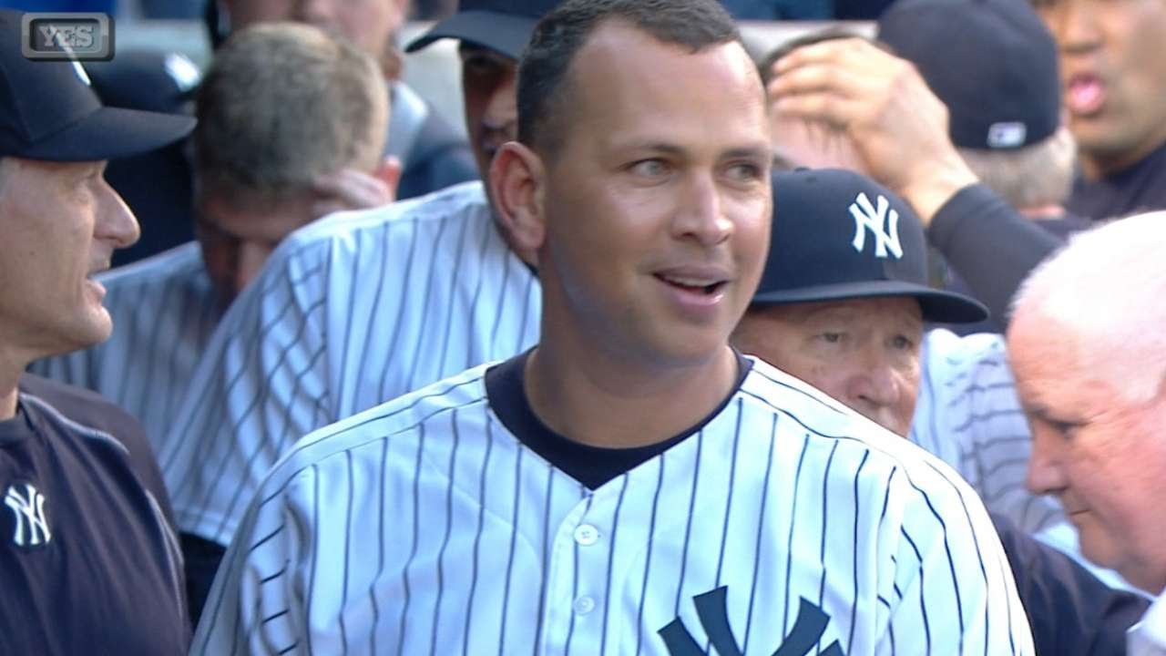 Alex Rodriguez blasts a solo homer for hit No. 3,000