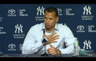 Alex Rodriguez on his 3,000th hit