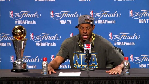 Andre Iguodala says he wasn’t surprised he won Finals MVP Award