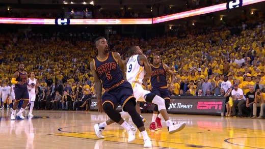 Andre Iguodala strips LeBron James & throws down the slam