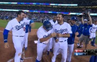 Balk Off: Los Angeles Dodgers walk off on a balk