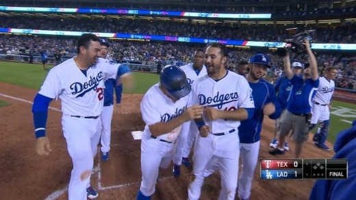 Balk Off: Los Angeles Dodgers walk off on a balk