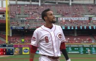 Billy Hamilton catches the Phillies sleeping & takes home