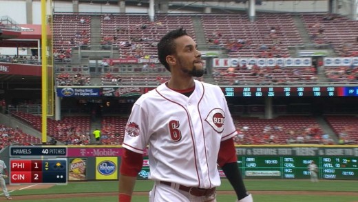 Billy Hamilton catches the Phillies sleeping & takes home