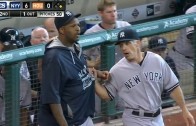 CC Sabathia is hot after Brett Oberholtzer is ejected for throwing at A-Rod