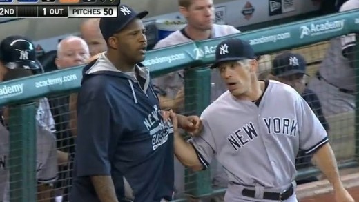 CC Sabathia is hot after Brett Oberholtzer is ejected for throwing at A-Rod