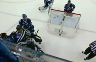 Did Andrew Shaw bite Victor Hedman?