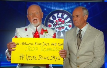 Don Cherry says it’s time to vote for Josh Donaldson in the MLB All-Star Game