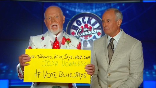 Don Cherry says it’s time to vote for Josh Donaldson in the MLB All-Star Game