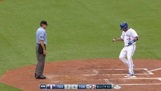 Edwin Encarnacion hammers grand slam off of Nick Martinez