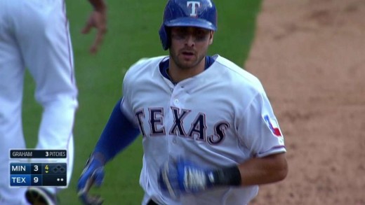 Joey Gallo absolutely parks a moonshot into upper porch