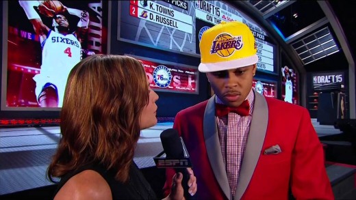 Lakers select D’Angelo Russell 2nd overall in 2015 NBA Draft