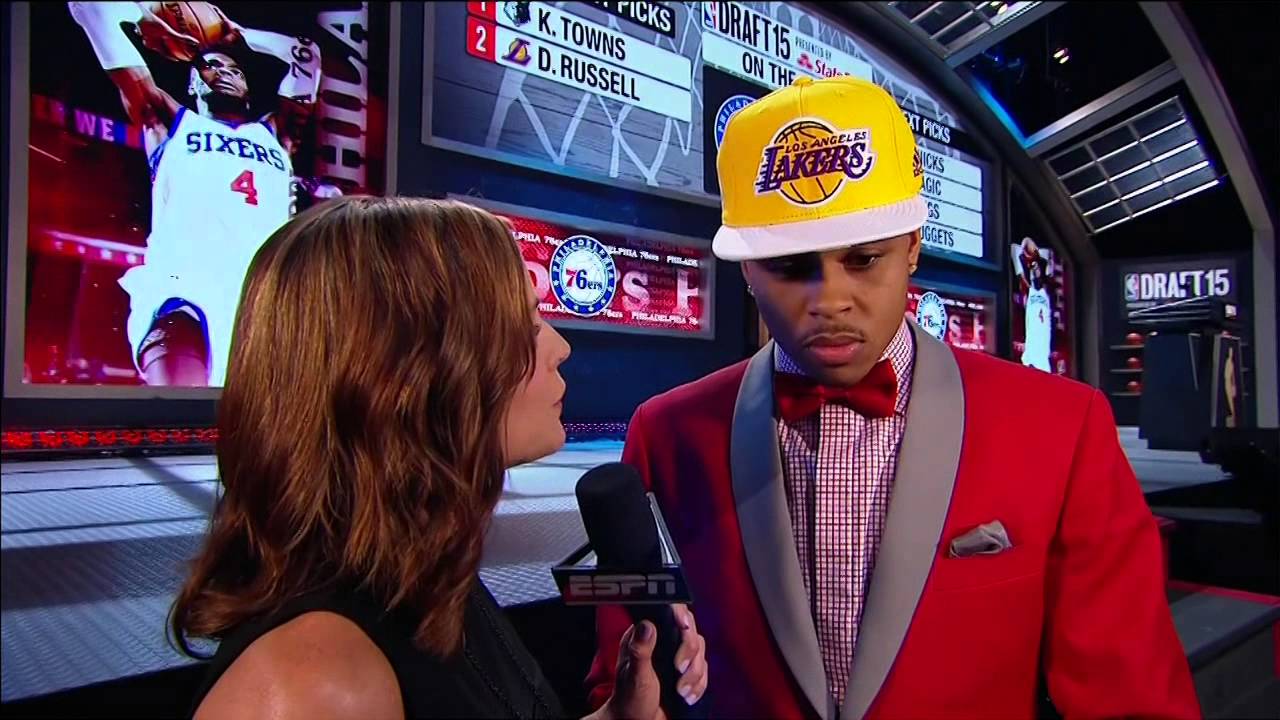 Lakers select D'Angelo Russell 2nd overall in 2015 NBA Draft