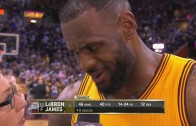 LeBron James post game interview (Game 3 – NBA Finals)