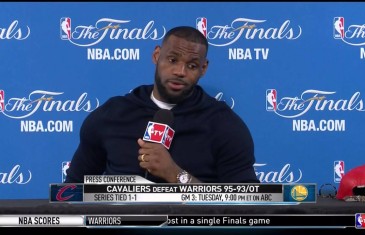 LeBron James press conference (Game 2 – NBA Finals)