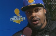 Marshawn Lynch is happy to see a championship in Oakland