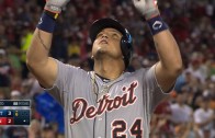 Mercy: Miguel Cabrera hits an opposite field moon shot