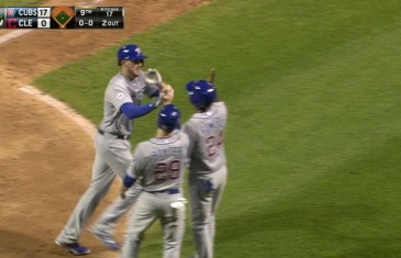 Padding The Numbers: Kris Bryant destroys a grand slam off of outfielder David Murphy