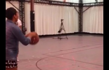 Runs In The Fam: Steph Curry’s wife drills a NBA 3-pointer