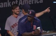 Wade Miley & John Farrell get into a heated exchange in Baltimore