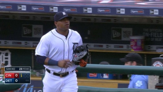 Yoenis Cespedes late to the field because of bathroom break in between innings