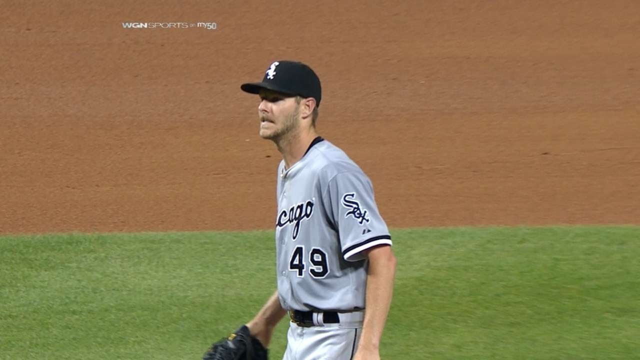 Chris Sale gets 10 strikeouts for eighth straight game