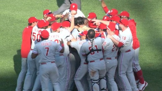 Cole Hamels throws no-hitter for the Philadelphia Phillies