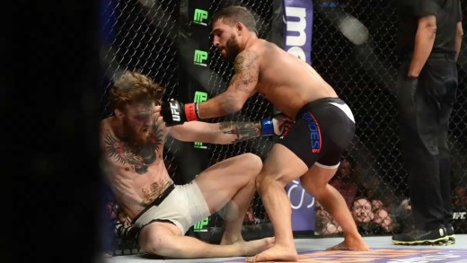 Conor McGregor talks about how he was able to overcome Chad Mendes