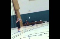 Cowboys WR Cole Beasley throws down a double pump reverse dunk