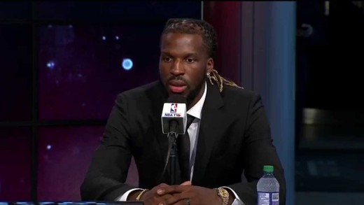 DeMarre Carroll speaks on getting shot & gets emotional during press conference